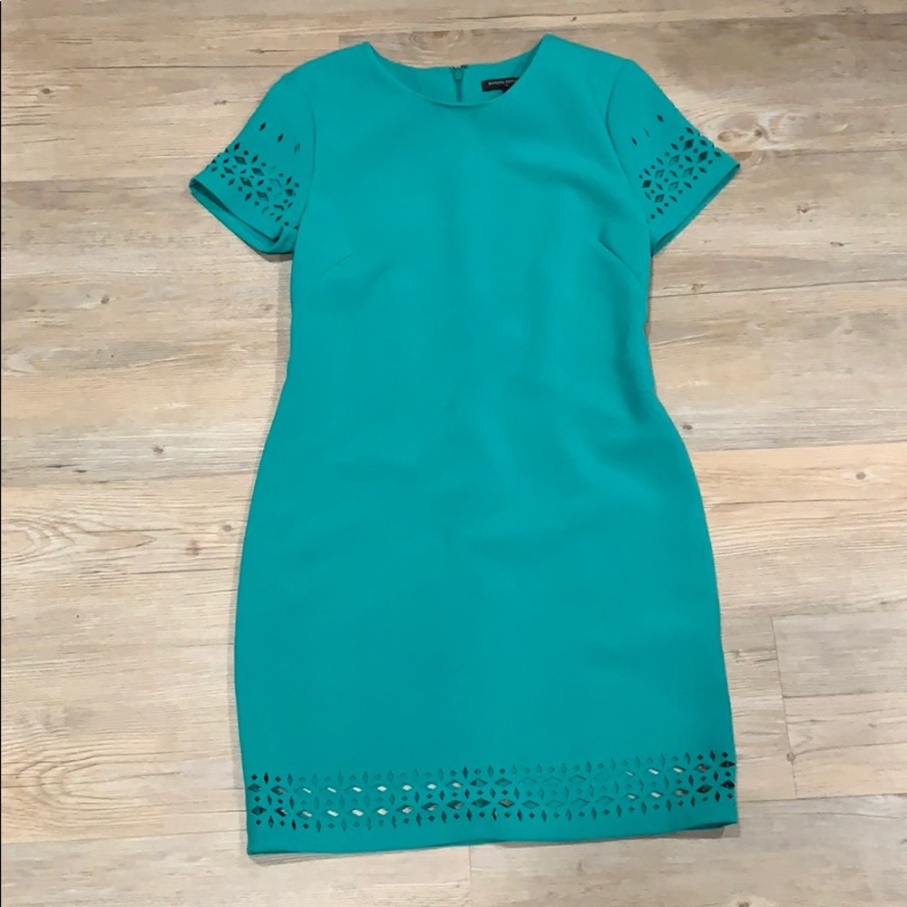 Banana Republic Teal Work Dress